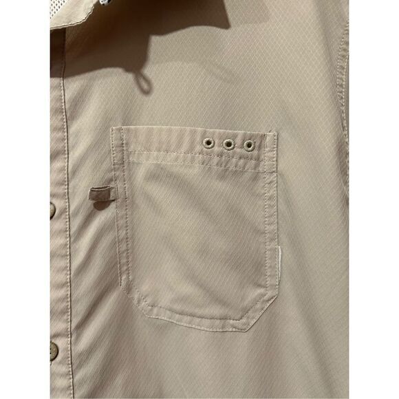 Columbia Omni-Shade UV Protection Tan Sand Performance Fishing Gear XL - Picture 12 of 14